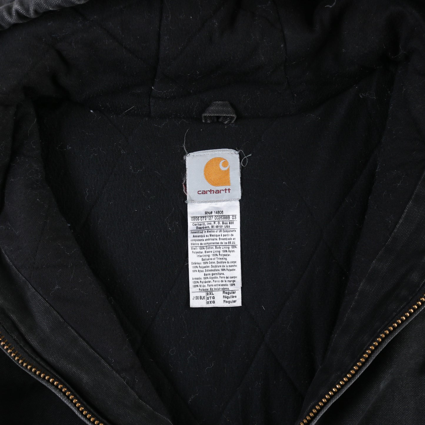 Hooded Active Jacket - Black