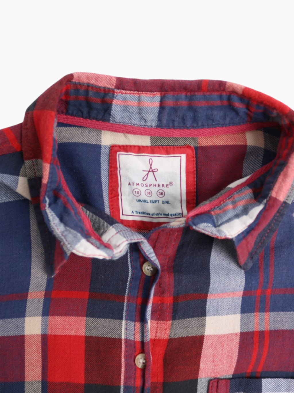 Vintage Long Sleeved 'Atmosphere' Shirt