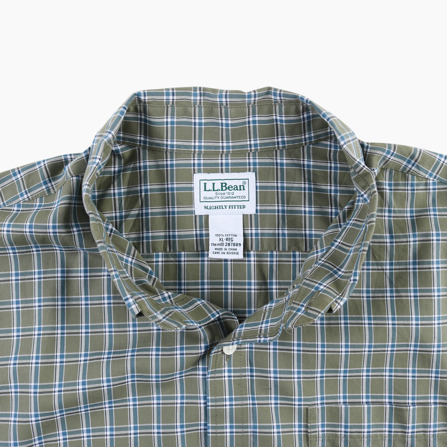 Vintage Shirt - Green Check