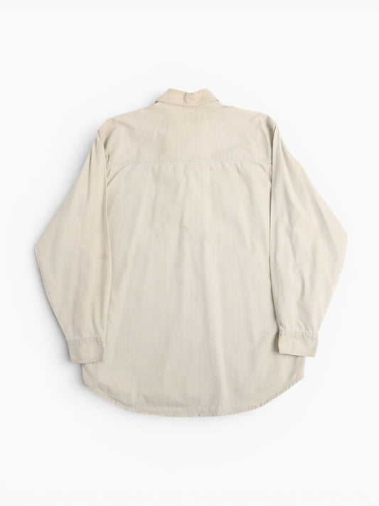 Denim Shirt - Beige