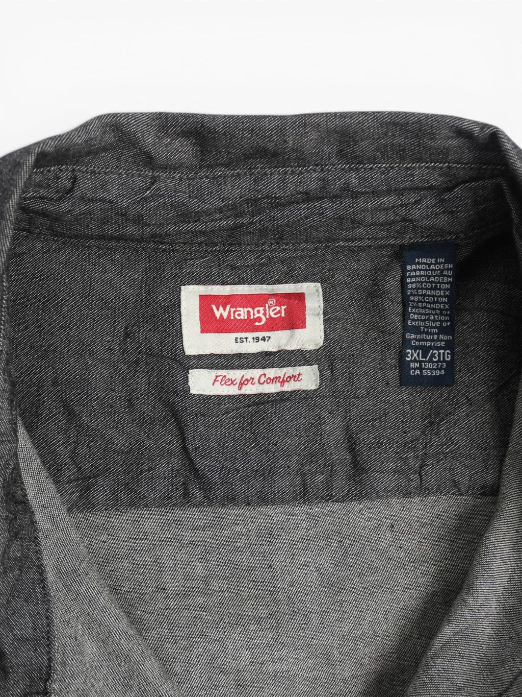 Denim Shirt - Grey