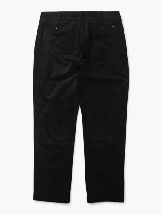 Vintage Corduroy Trousers - Black - 36/32