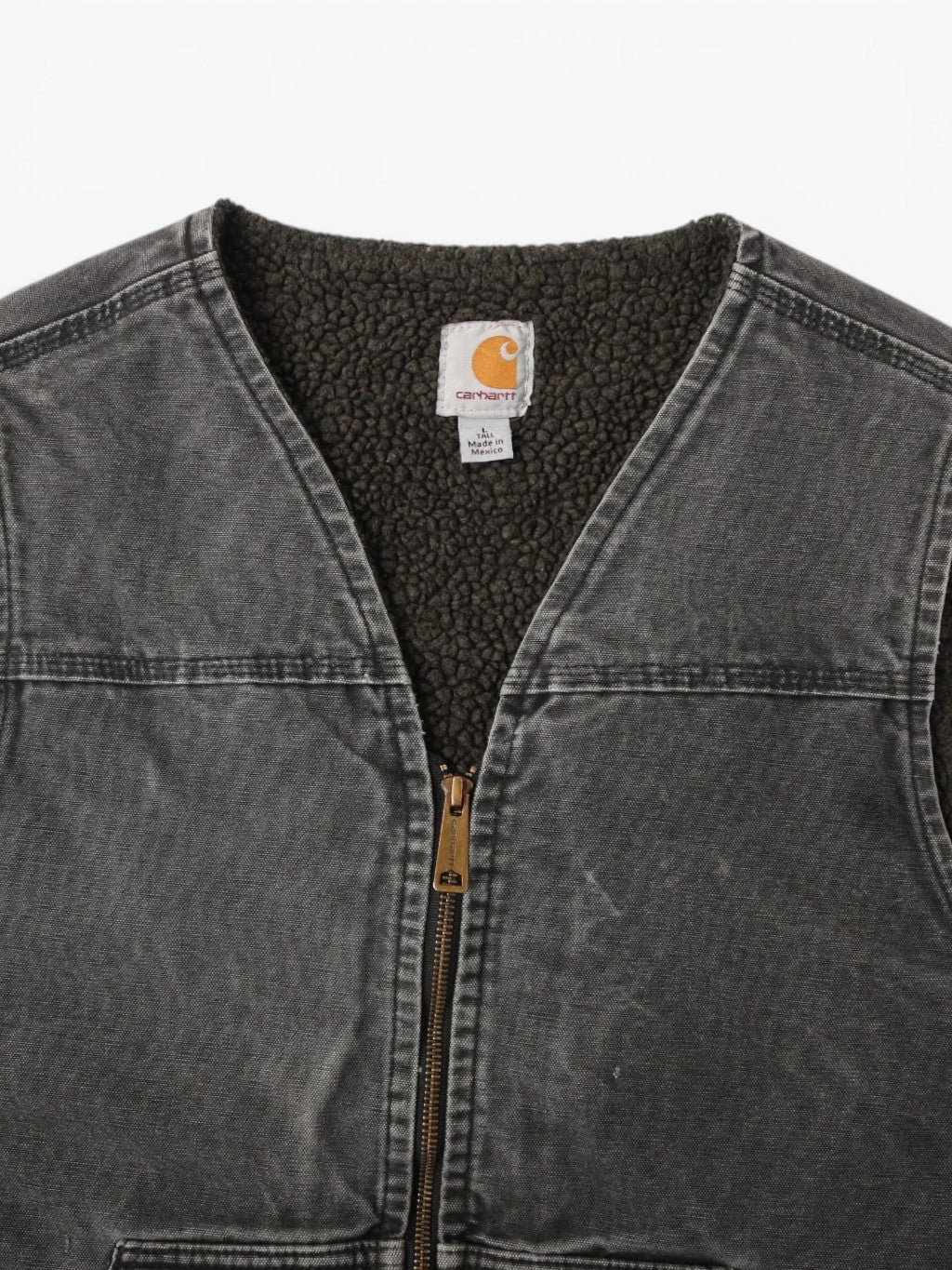 Lined Vest - Grey