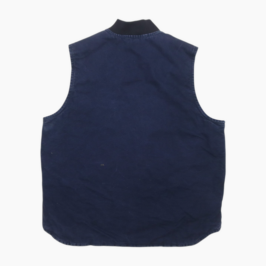 Lined Vest - Navy