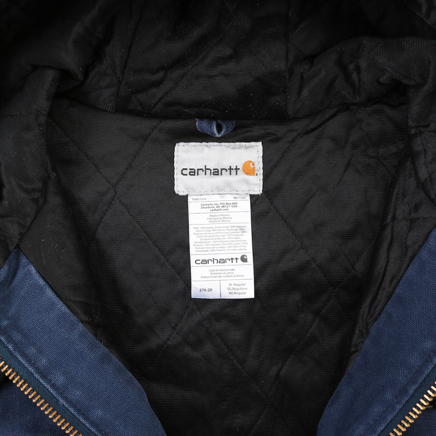 Hooded Active Jacket - Blue
