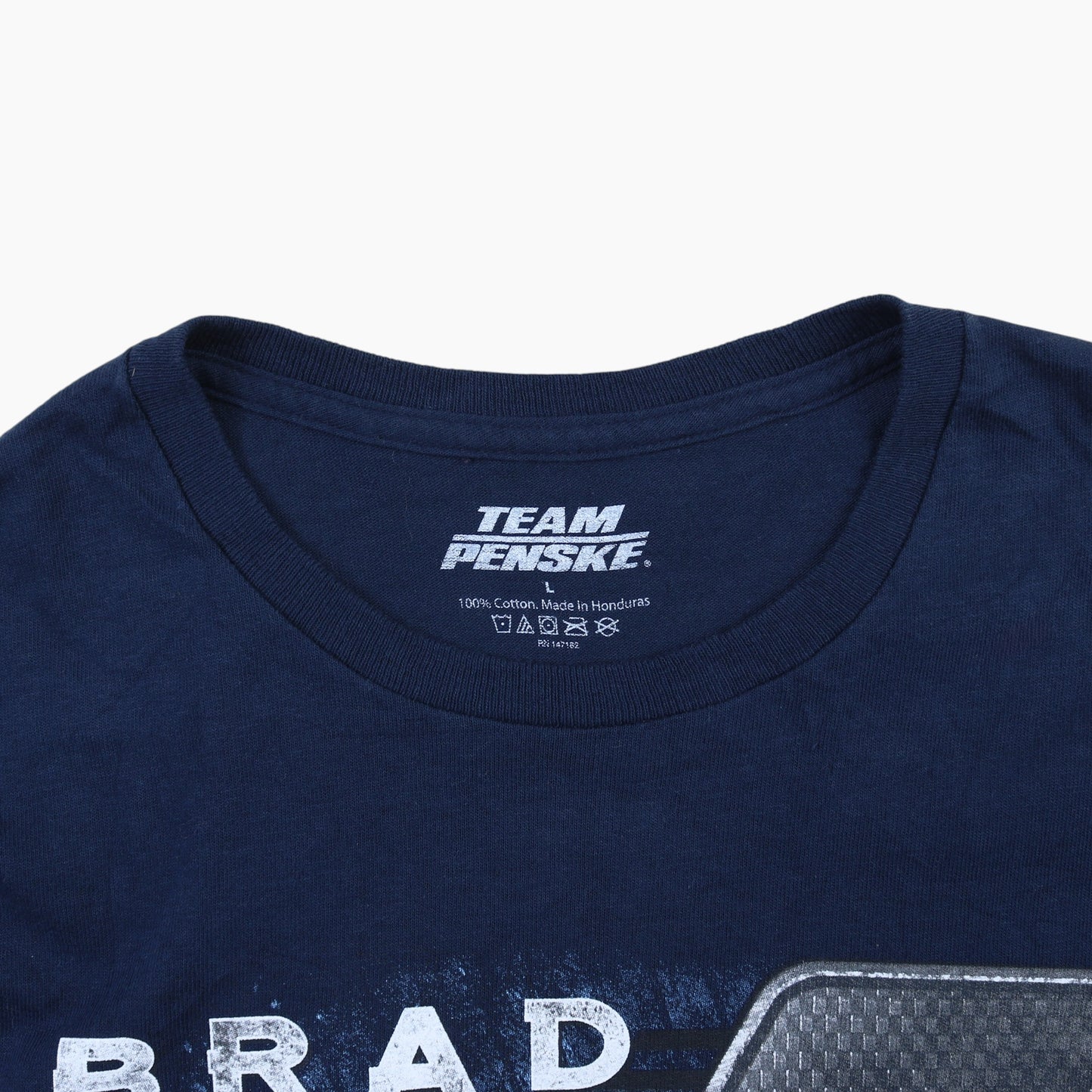 Vinatge 'Brad Keselowski' T-shirt - Navy