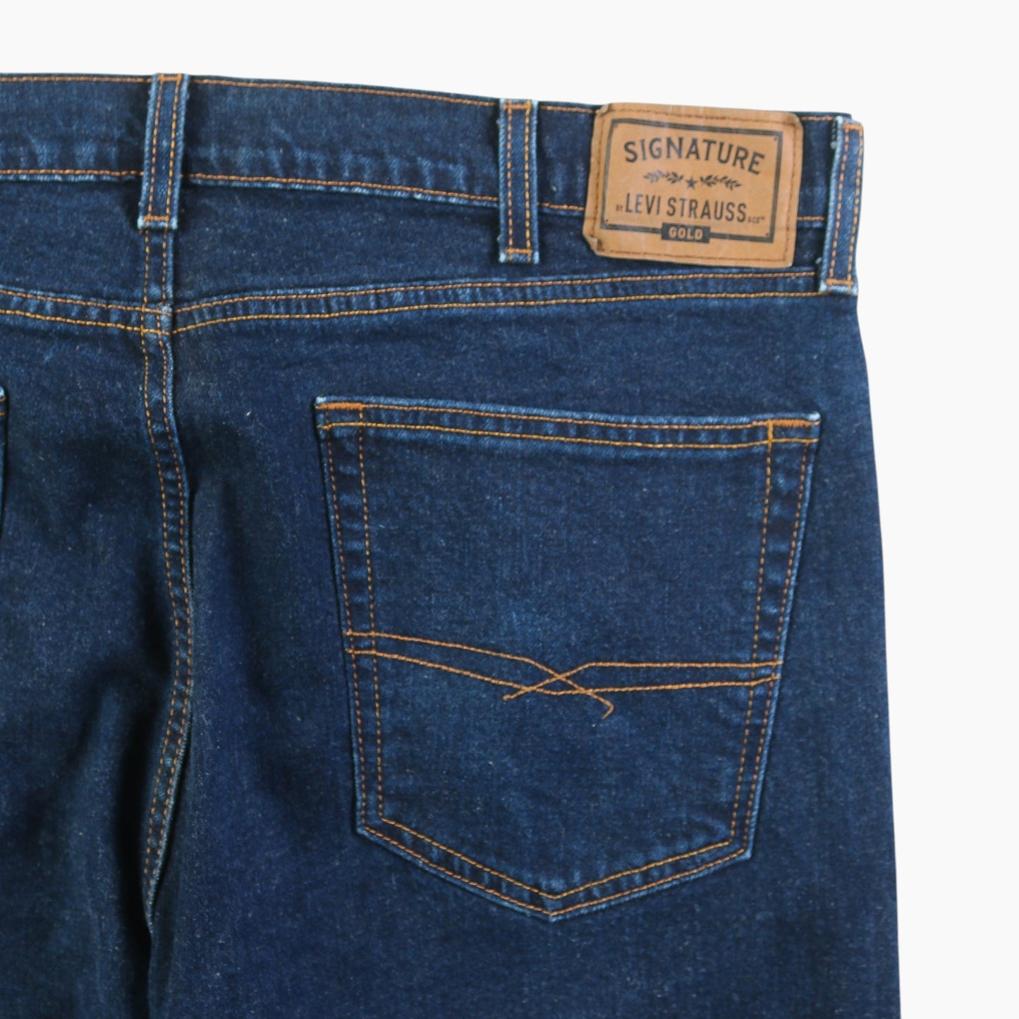 Vintage Signature Gold Regular Jeans - Denim 38/30