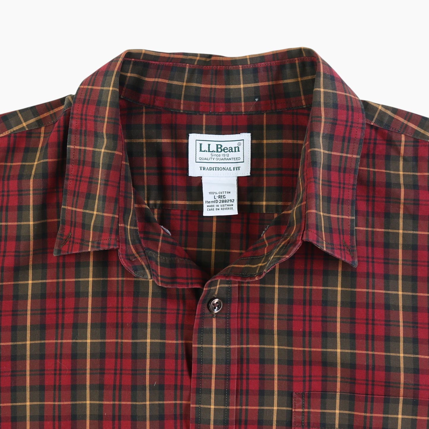 Vintage Shirt - Red Check