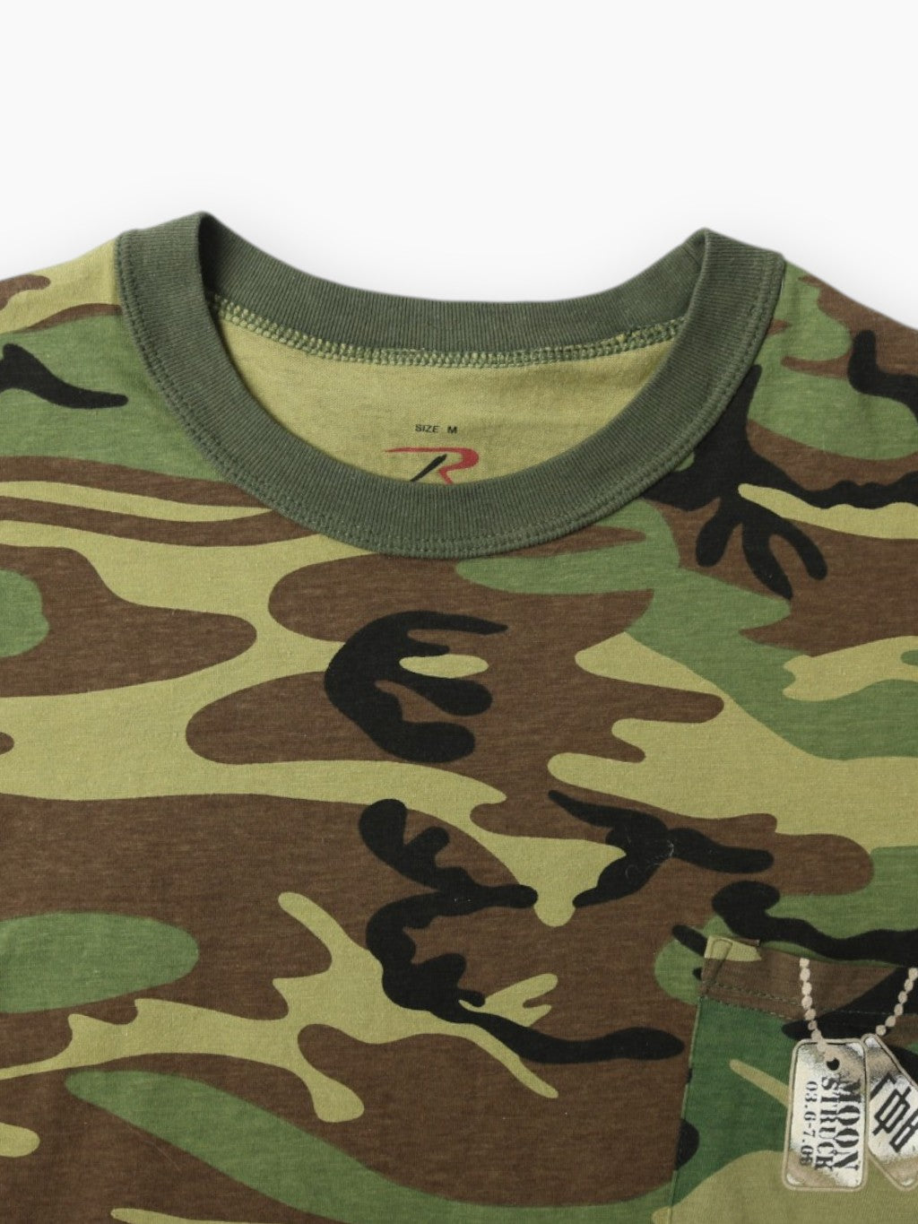 'G-Phi Jane' Woodland Camouflage T-shirt