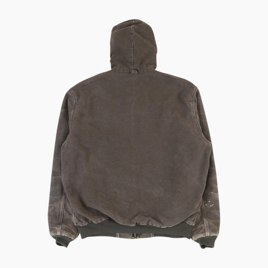 Active Hooded Jacket - Brown