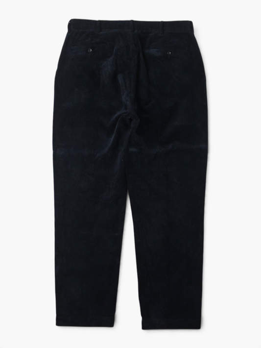 Vintage Corduroy Trousers - Navy - 36/32
