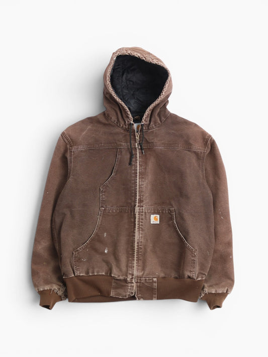Active Hooded Jacket - Brown