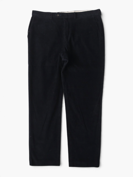 Vintage Corduroy Trousers - Navy - 36/32
