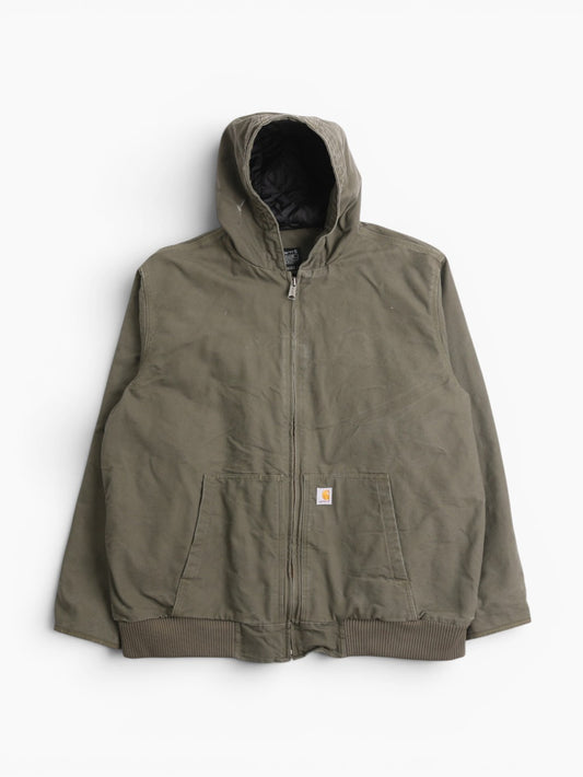 Active Hooded Jacket - Green