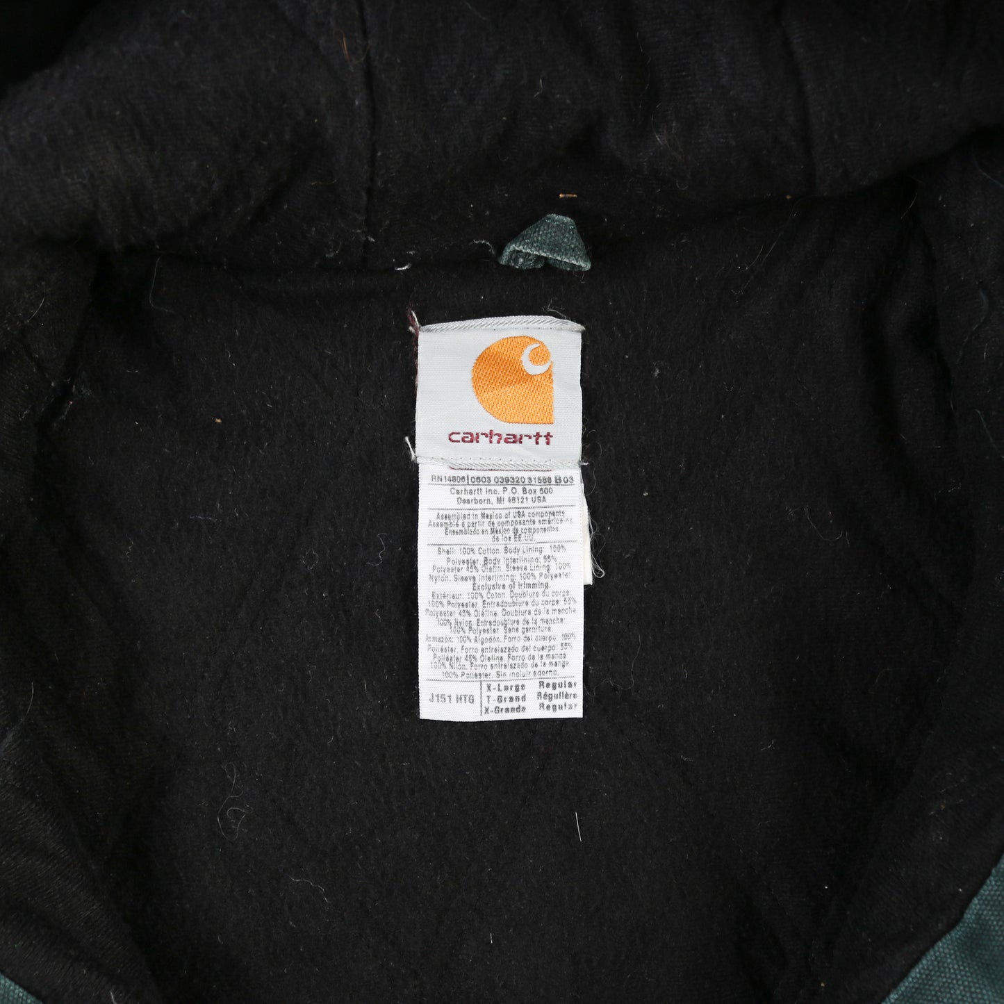 Hooded Active Jacket - Green