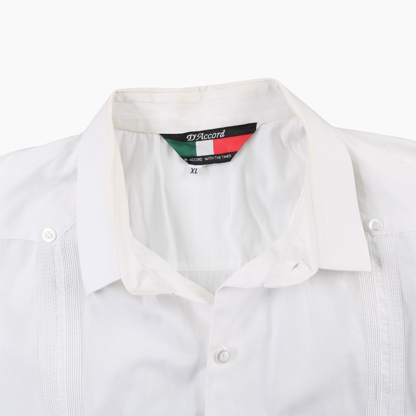 Vintage Cuban Guayabera Shirt