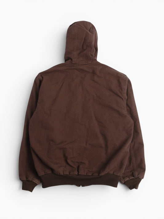 Active Hooded Jacket - Brown