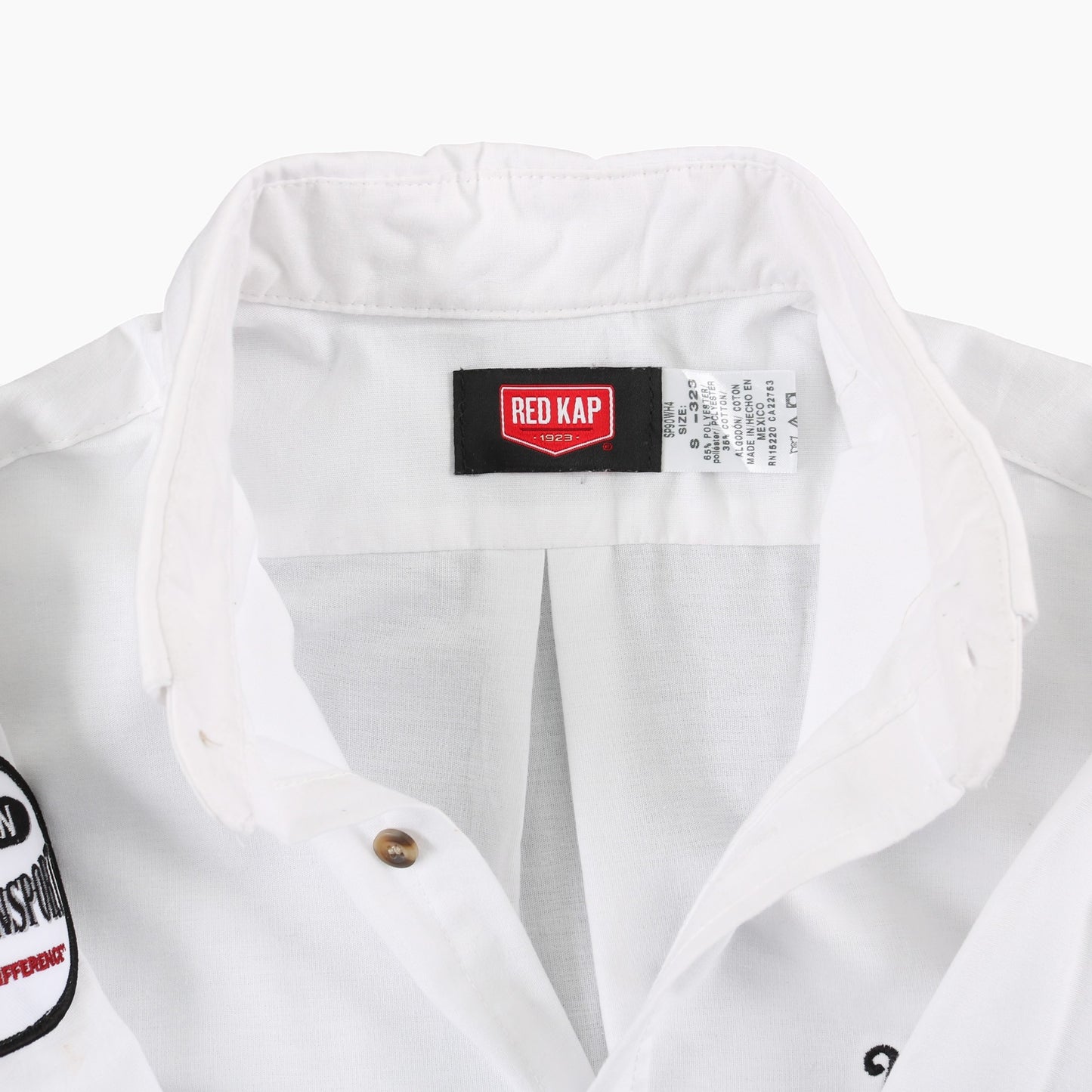 'Mayra' Vintage Garage Shirt - White