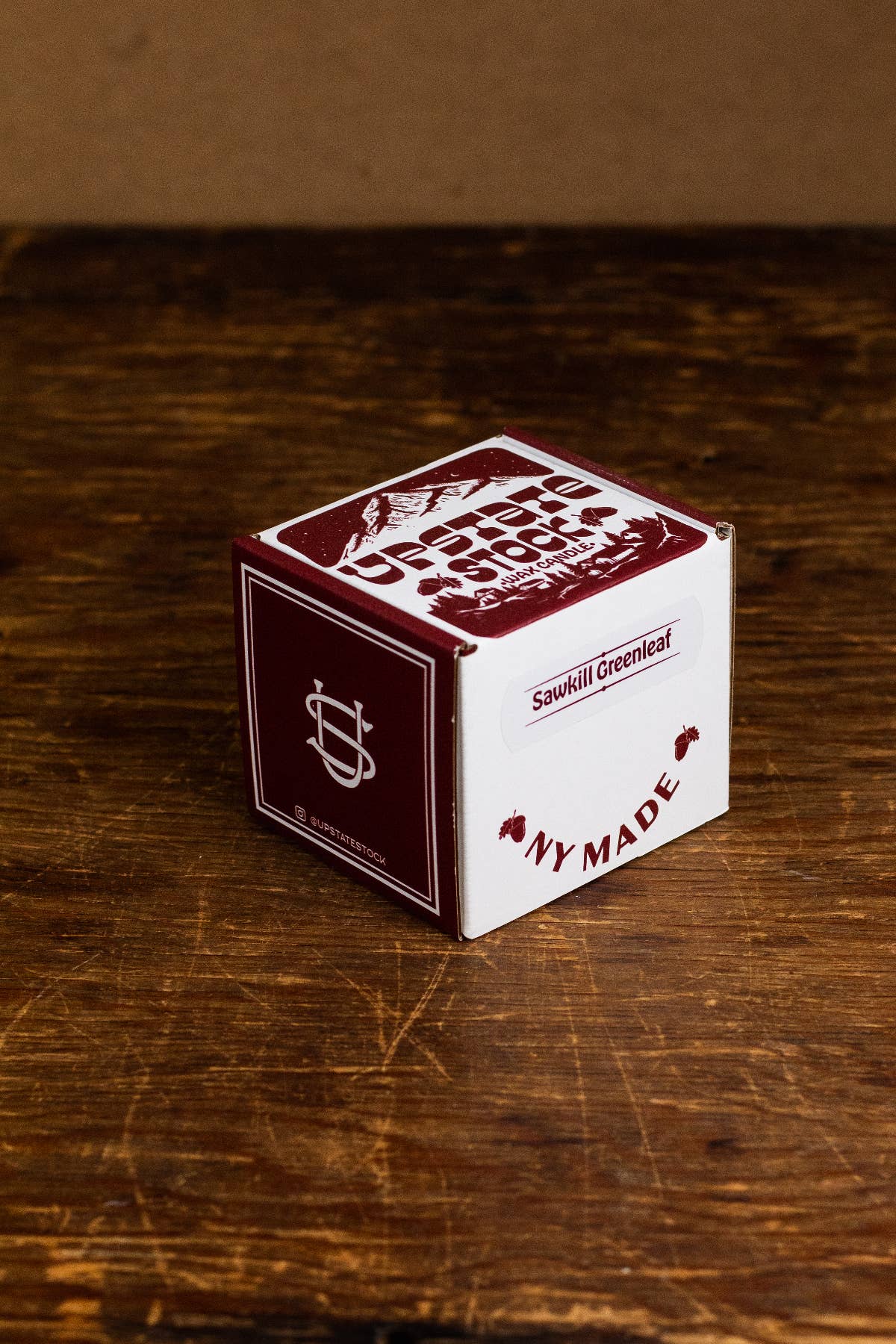 Sawkill Greenleaf Coconut Wax Candle: Amber - American Madness