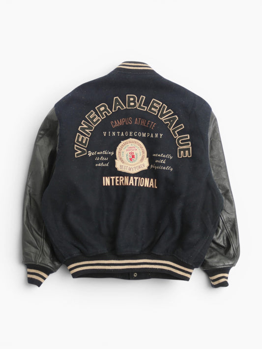 Vintage Varsity 'Campus Athlete' Bomber Jacket
