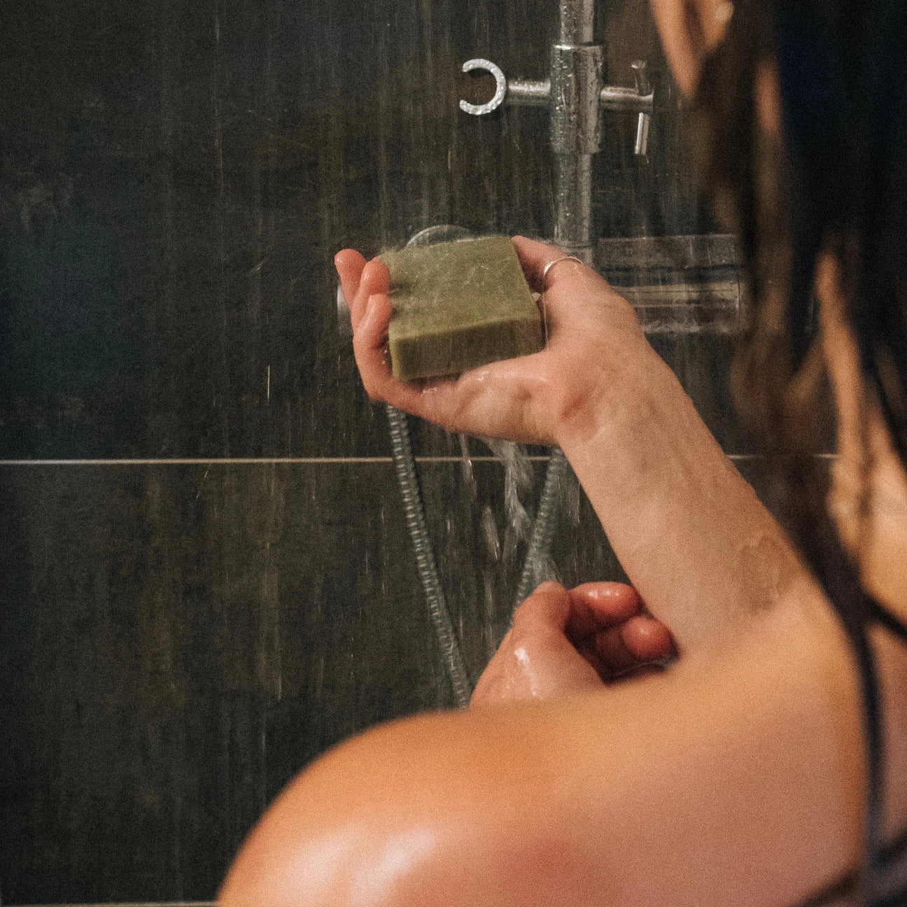 Natural Soap - Hemp & Aloe with Spinach Scrub - American Madness