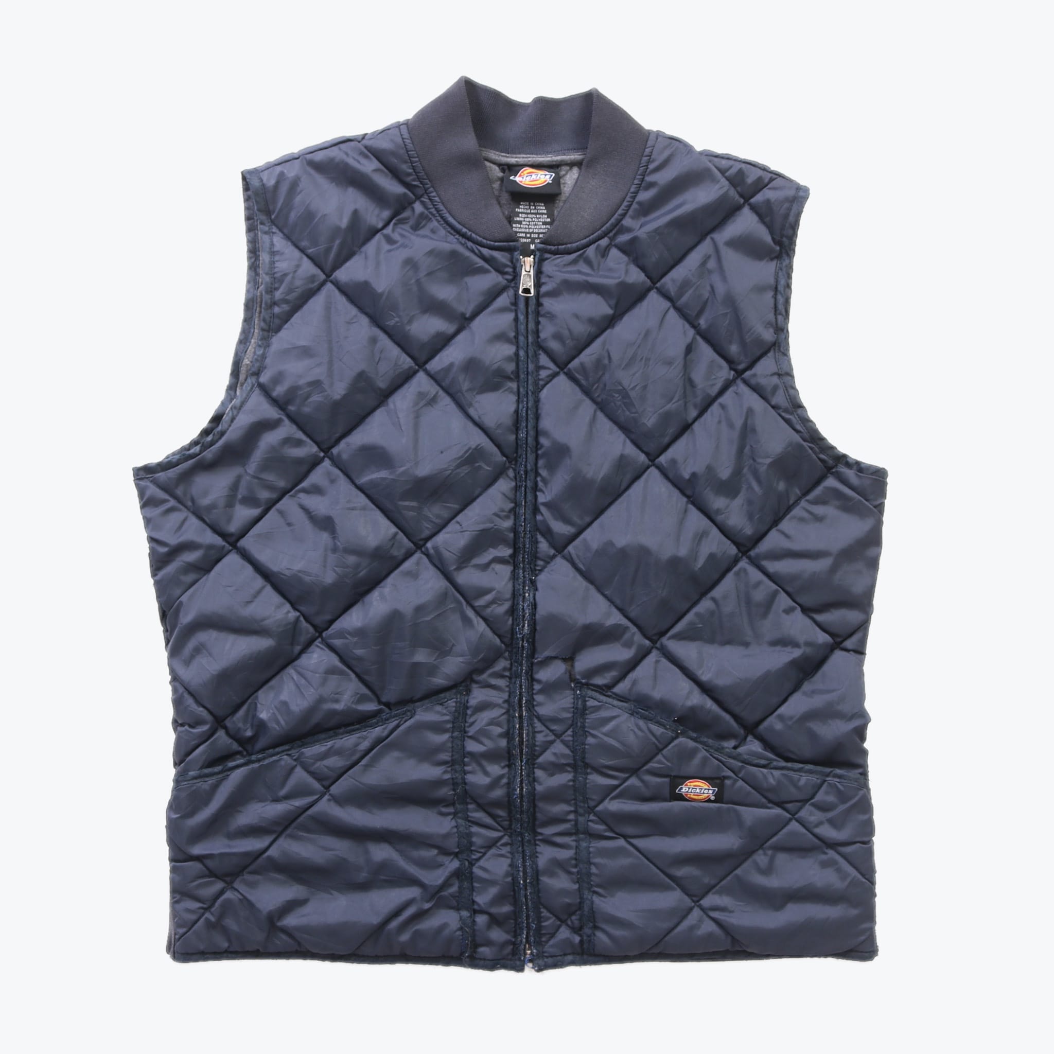 Quilted Vest - Navy