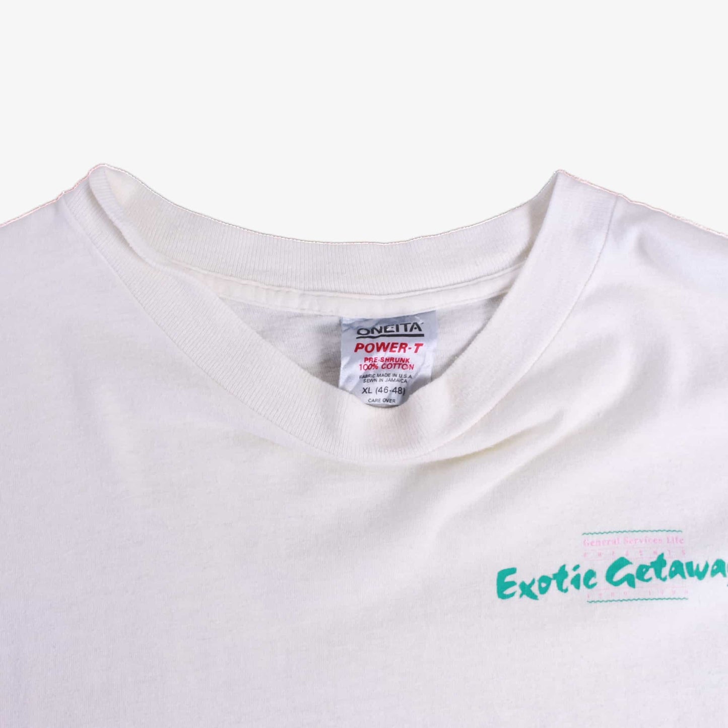 Vintage 'Exotic Getaways!' T-Shirt - American Madness