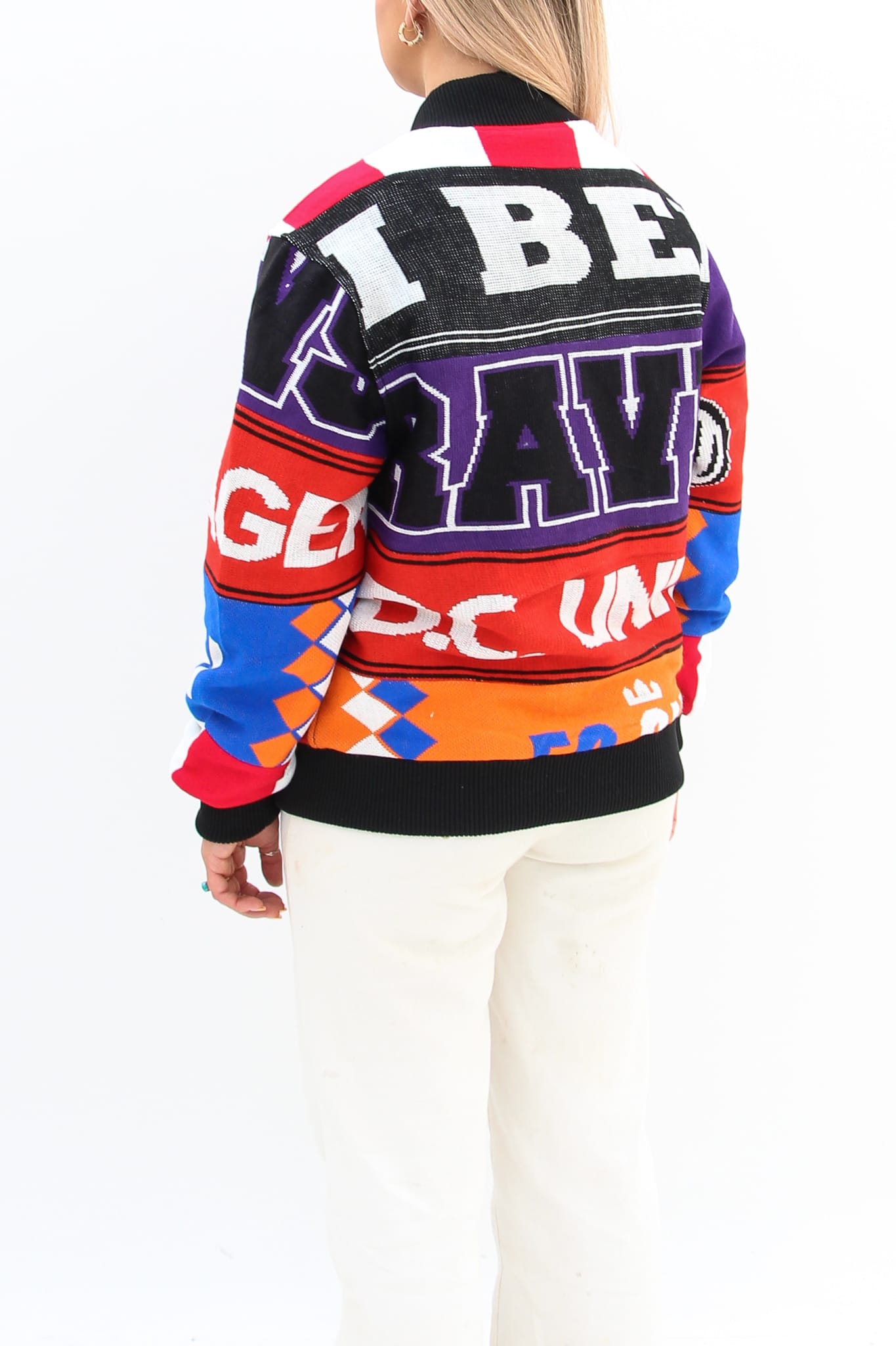 AM Re-Worked Football Scarf Jacket #7 - American Madness