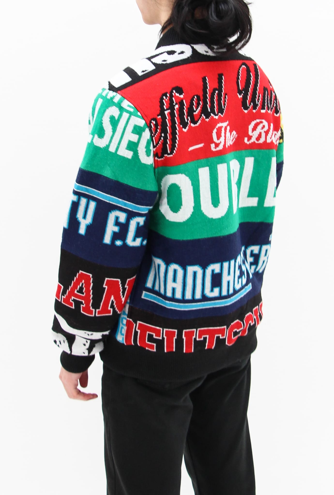 AM Re-Worked Football Scarf Jacket #8 - American Madness