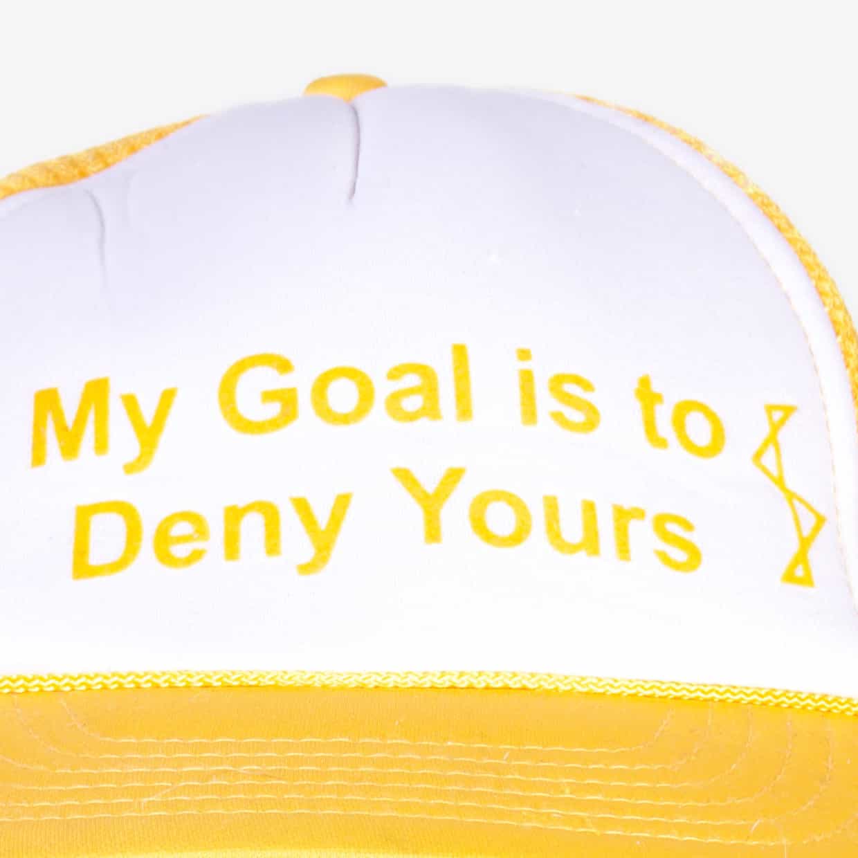 Vintage 'My Goal Is To Prevent Yours' Trucker Cap - American Madness