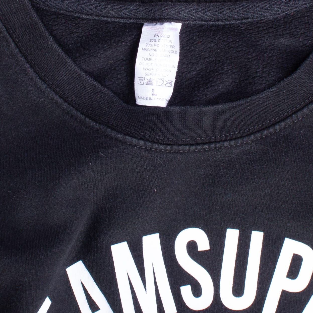 Vintage Graphic Sweatshirt - Black - American Madness