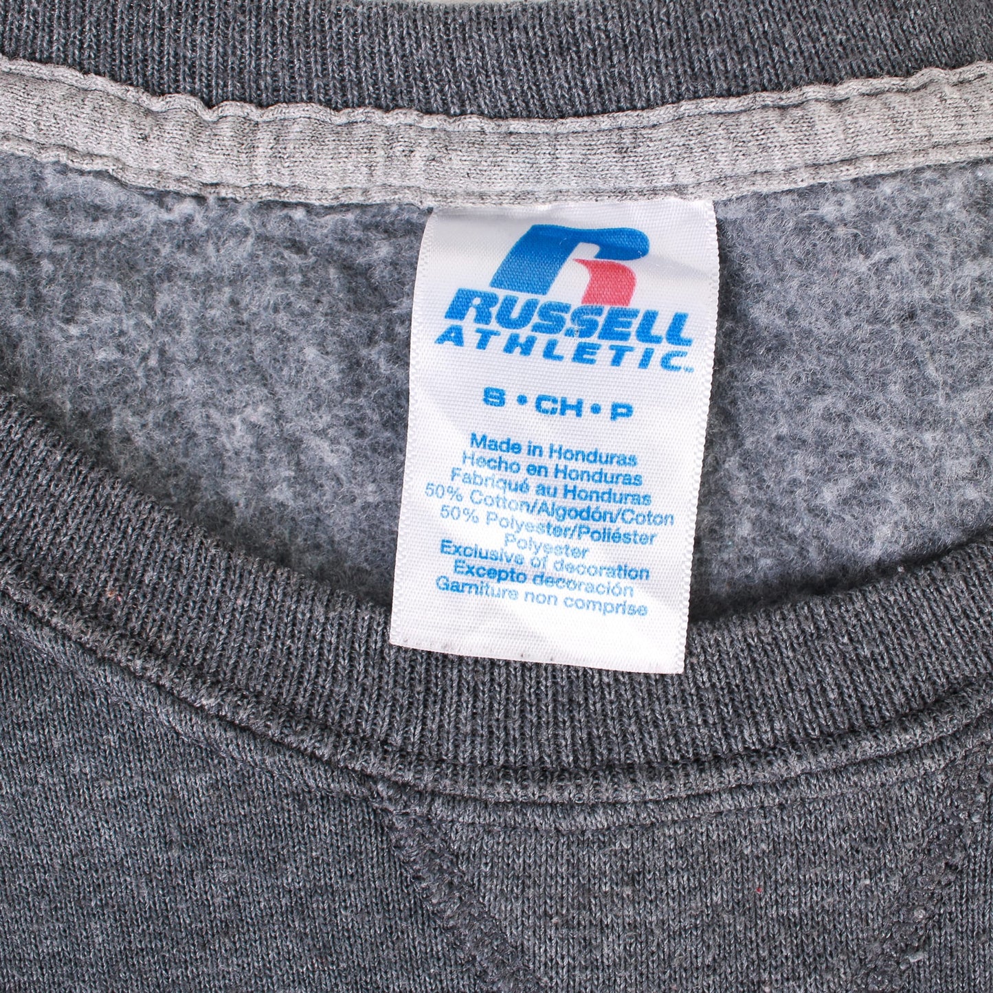 Vintage Russell Athletic Sweatshirt - Grey - American Madness