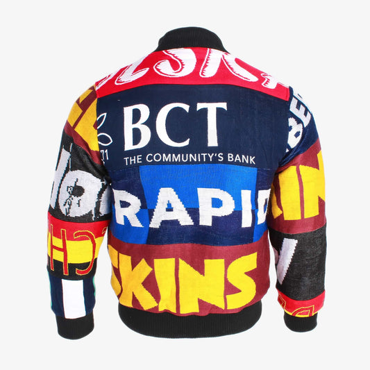 AM Re-Worked Football Scarf Jacket #22 - American Madness