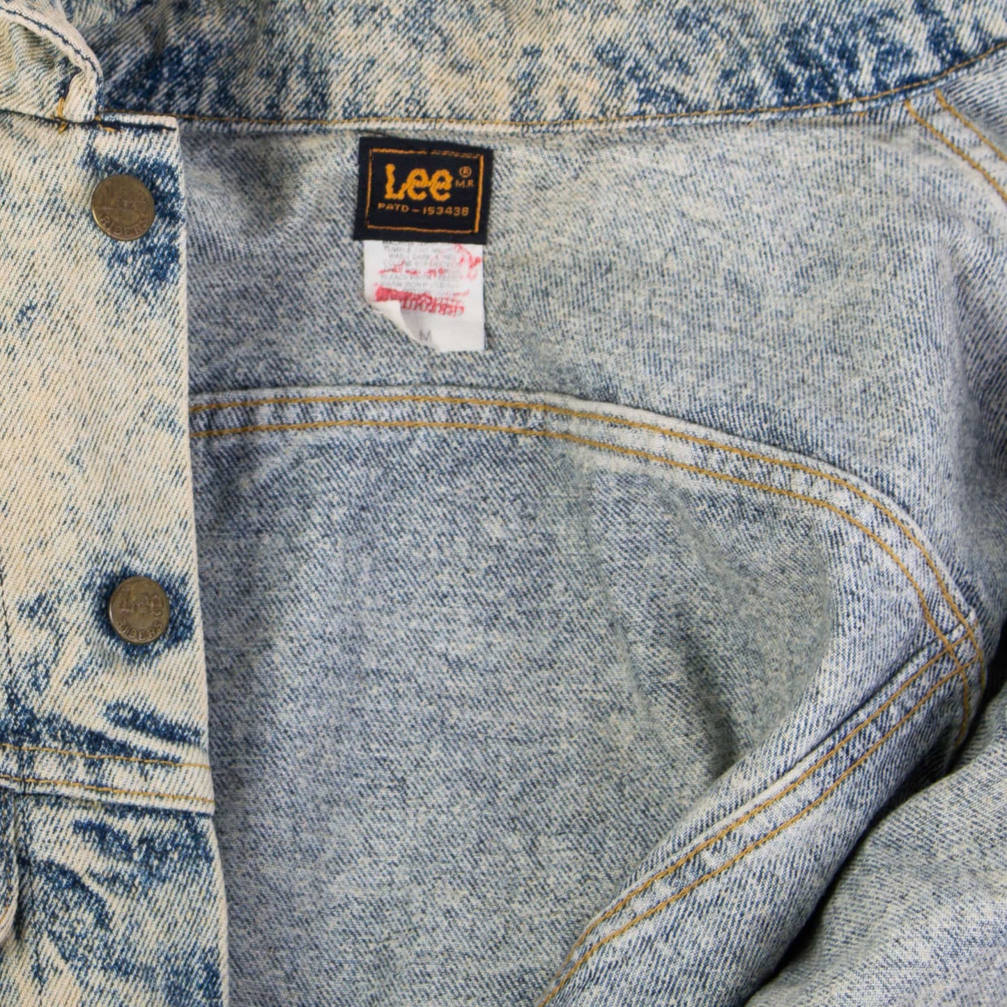 Lee Denim Trucker - Acid Wash - American Madness