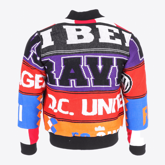 AM Re-Worked Football Scarf Jacket #7 - American Madness