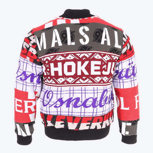 AM Re-Worked Football Scarf Jacket #19 - American Madness