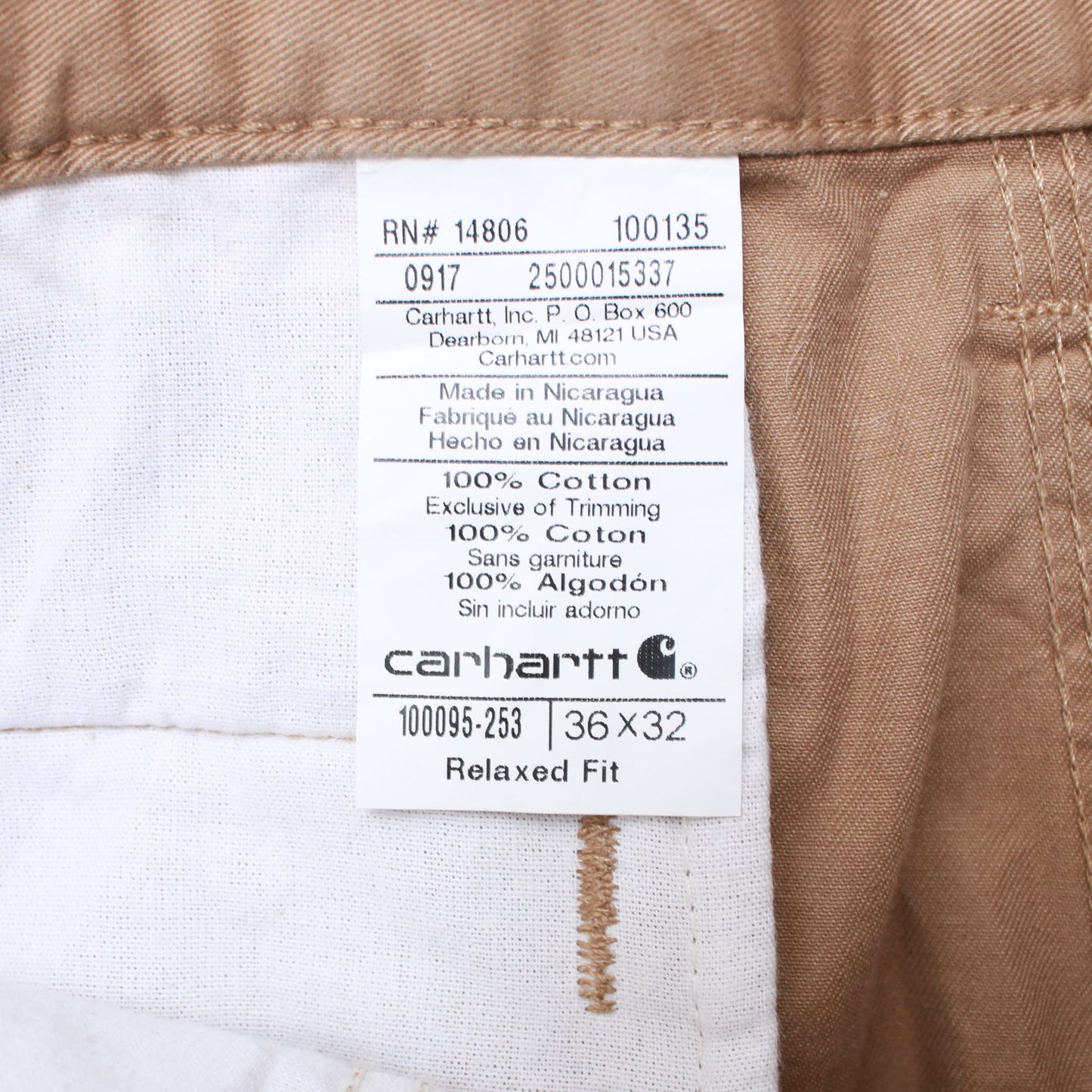 Vintage Pants - Hamilton Brown - 36/32 - American Madness