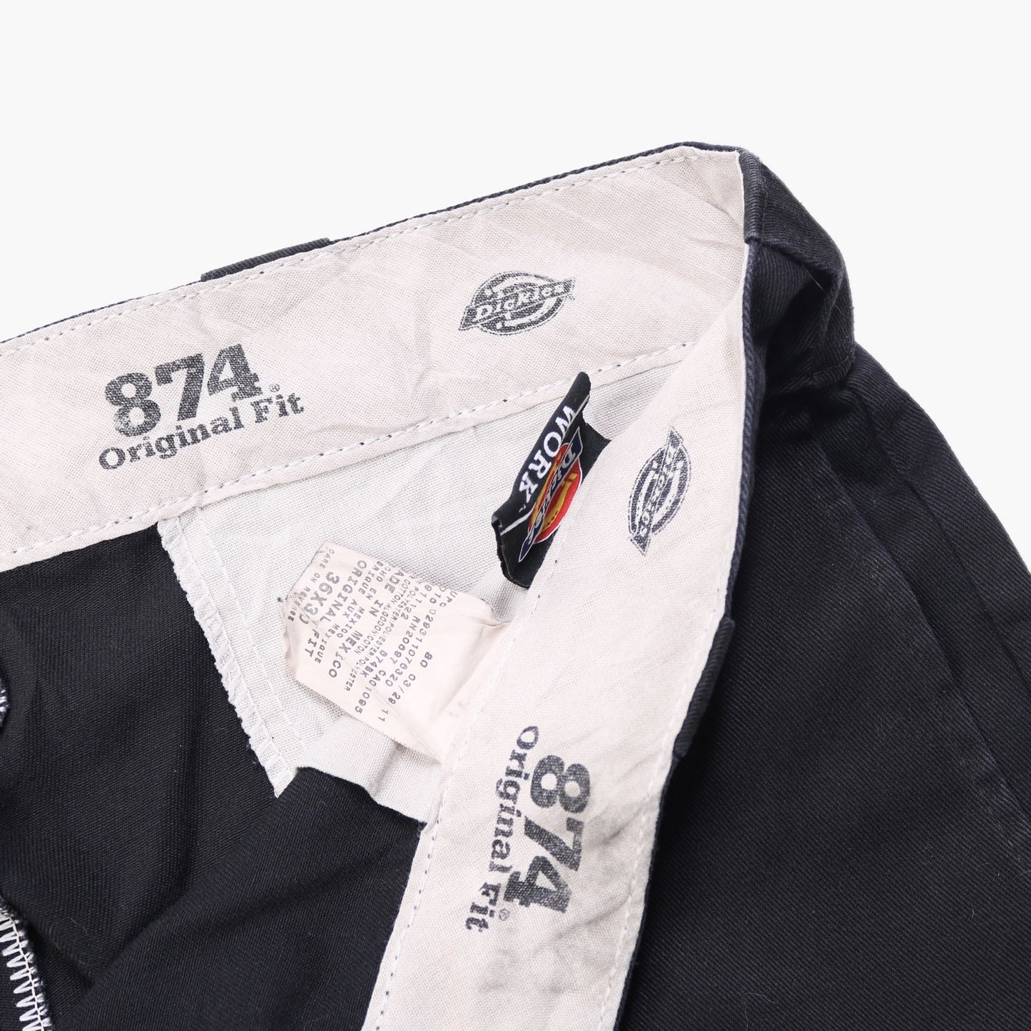 Dickies Original 874 Work Trousers - Navy - 36/30 - American Madness