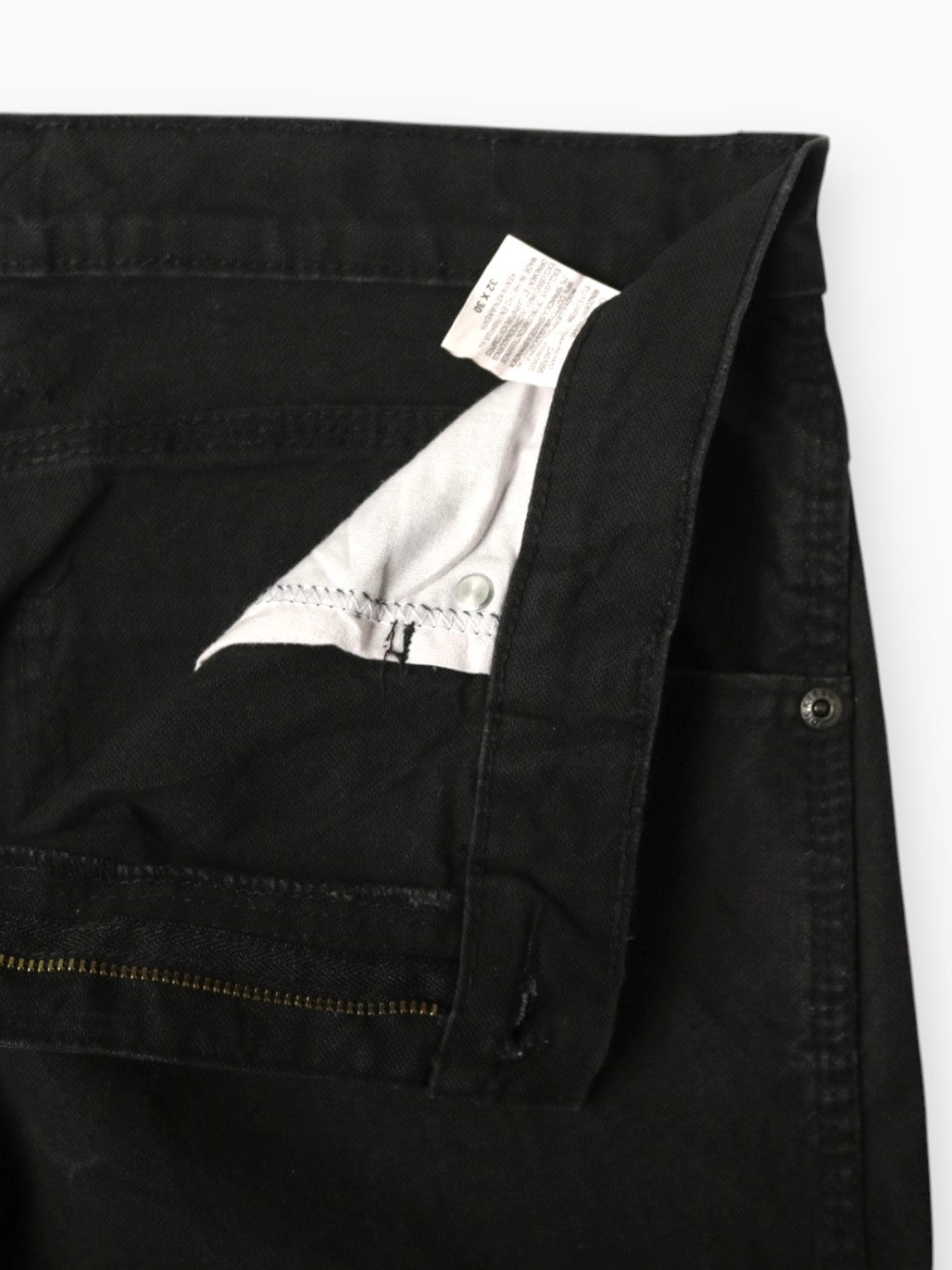 Vintage Carpenter Pants - Black - 32/30
