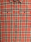 Vintage Flannel Shirt - Red Check