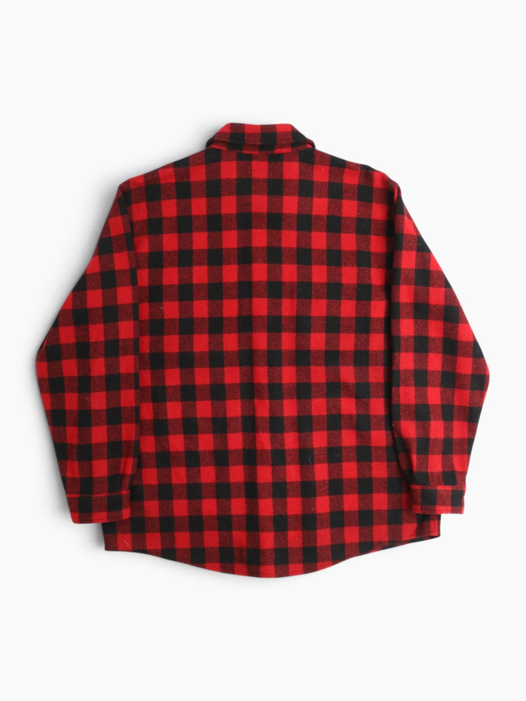 Vintage Flannel Shirt - Red Check