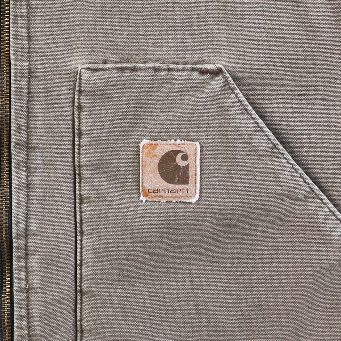 Lined Vest - Brown
