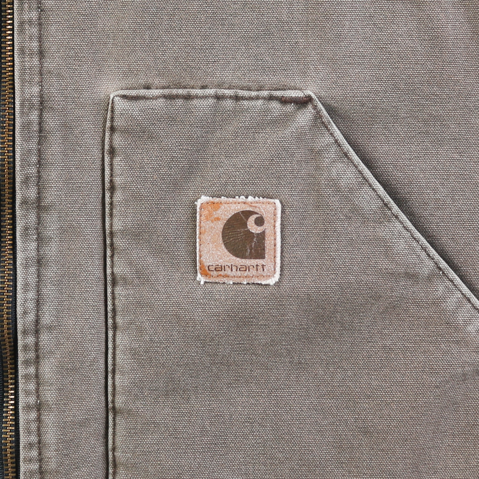 Lined Vest - Brown