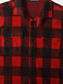 Vintage Flannel Shirt - Red Check