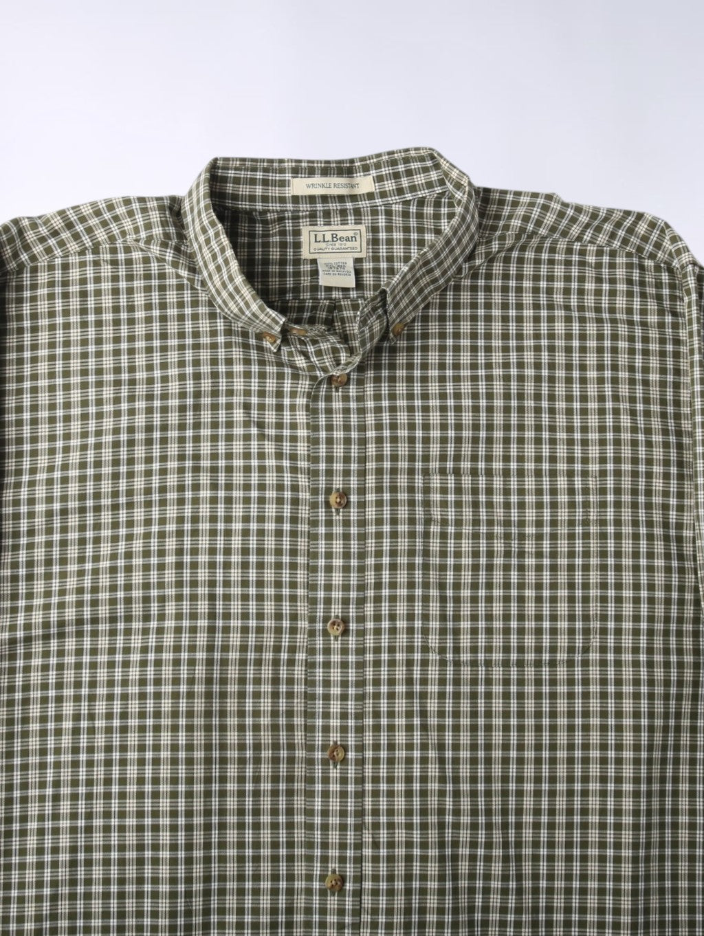 Vintage Shirt - Green Check