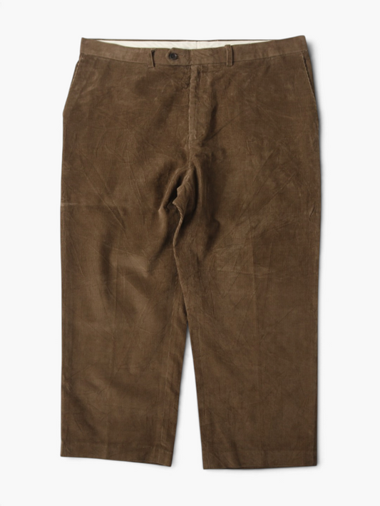 Vintage Corduroy Trousers - Brown - 38/23