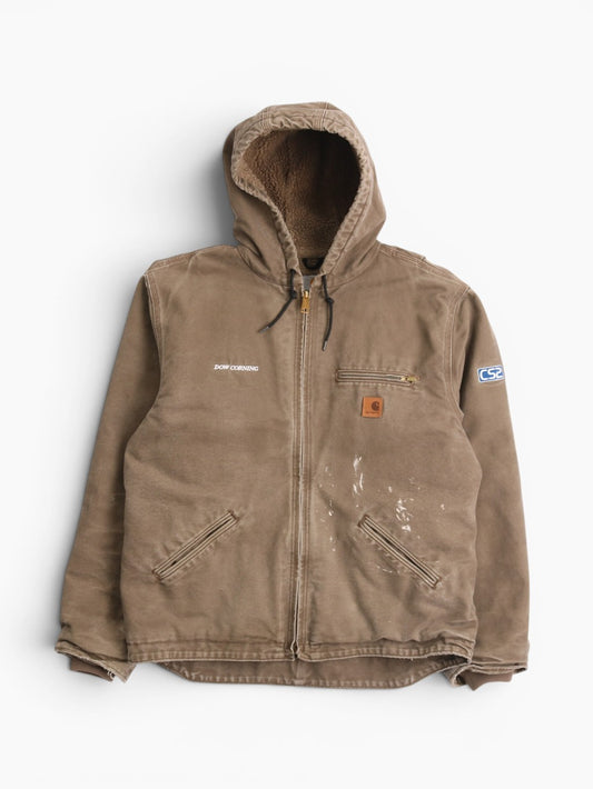 Active Hooded Jacket - Brown