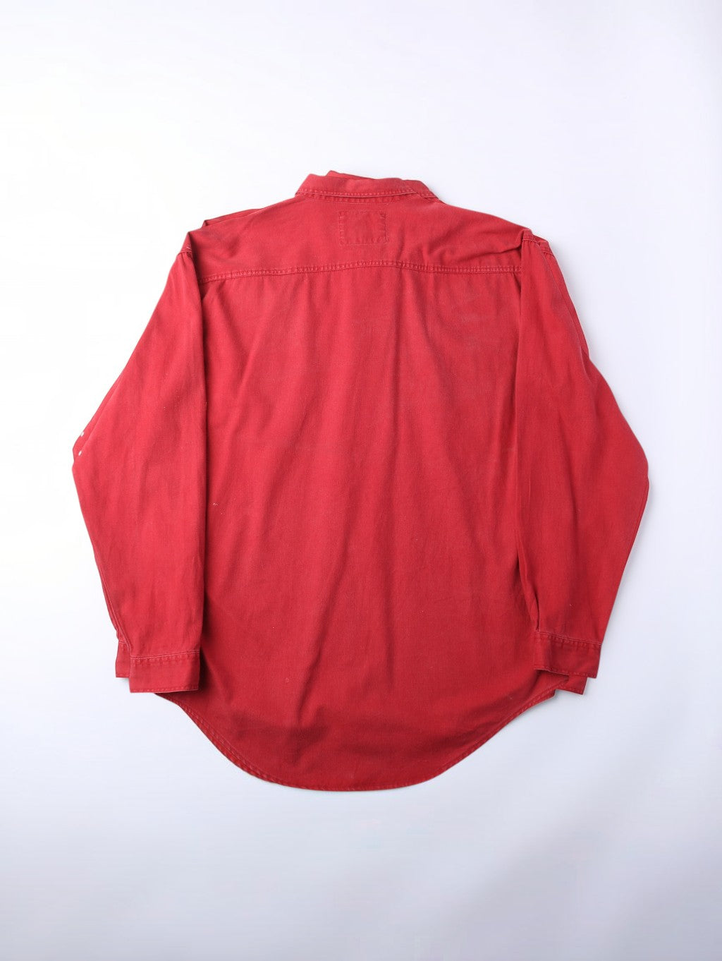 Denim Shirt - Red