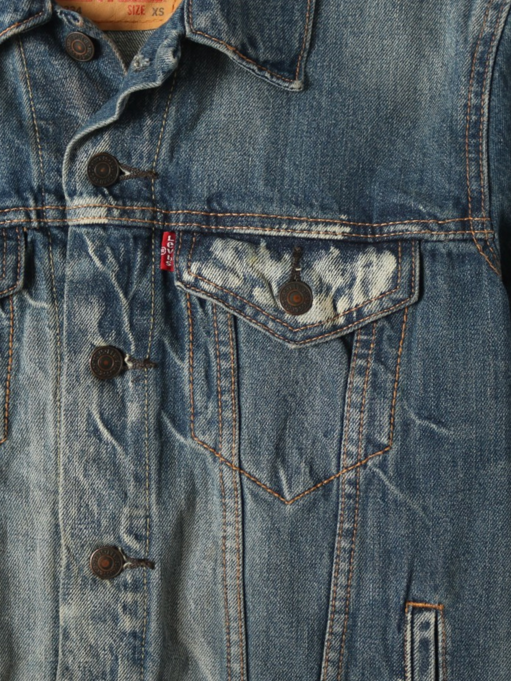 Vintage Denim Trucker Jacket