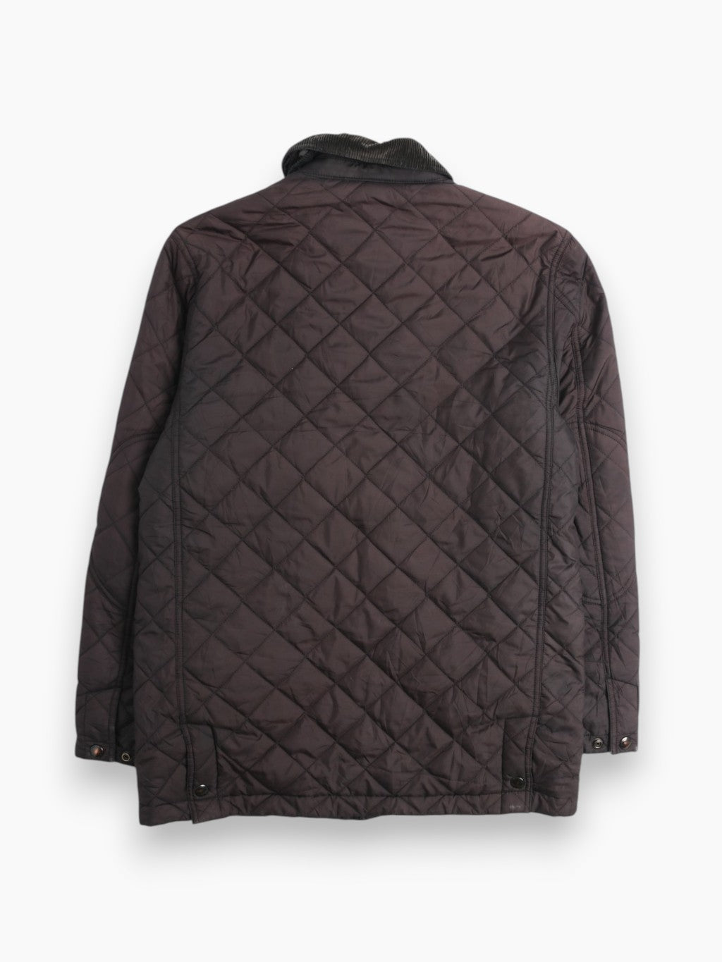 Vintage Quilted Hunting Jacket - Black